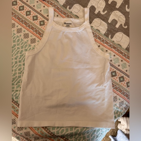 No Boundaries Tops - No Boundaries Classic White Top